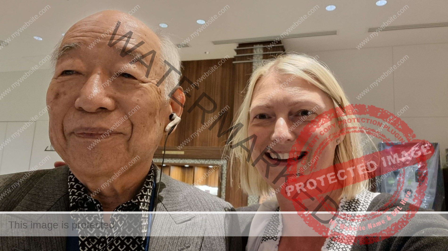 Hirosho Doi and Diana Fels in Osaka Japan for 100 years Usui Reiki Ryoho Hirosho Doi and Diana Fels in Osaka Japan for 100 years Usui Reiki Ryoho