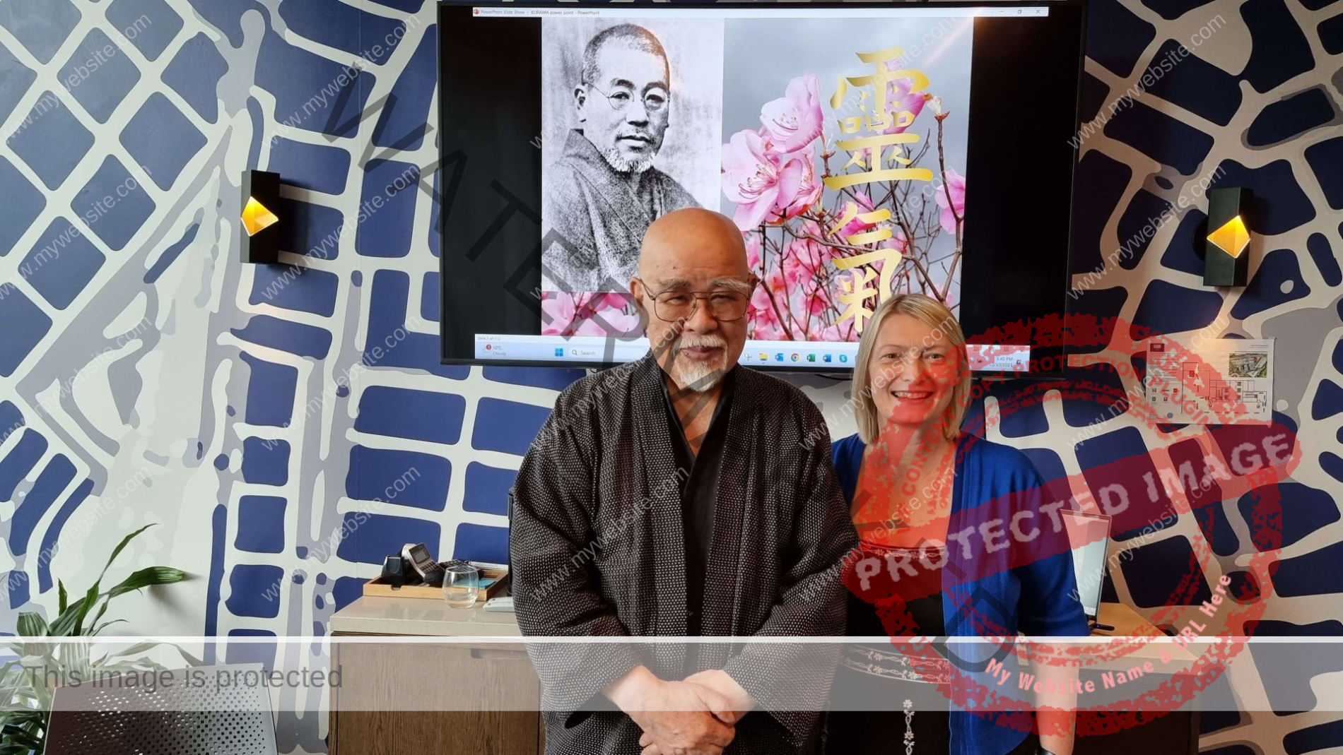 Hyakuten Inamoto and Diana Fels Melbourne Australia Hyakuten Inamoto and Diana Fels Melbourne Australia