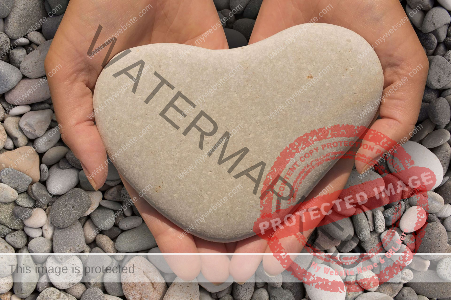 Heart stone spiritual healing