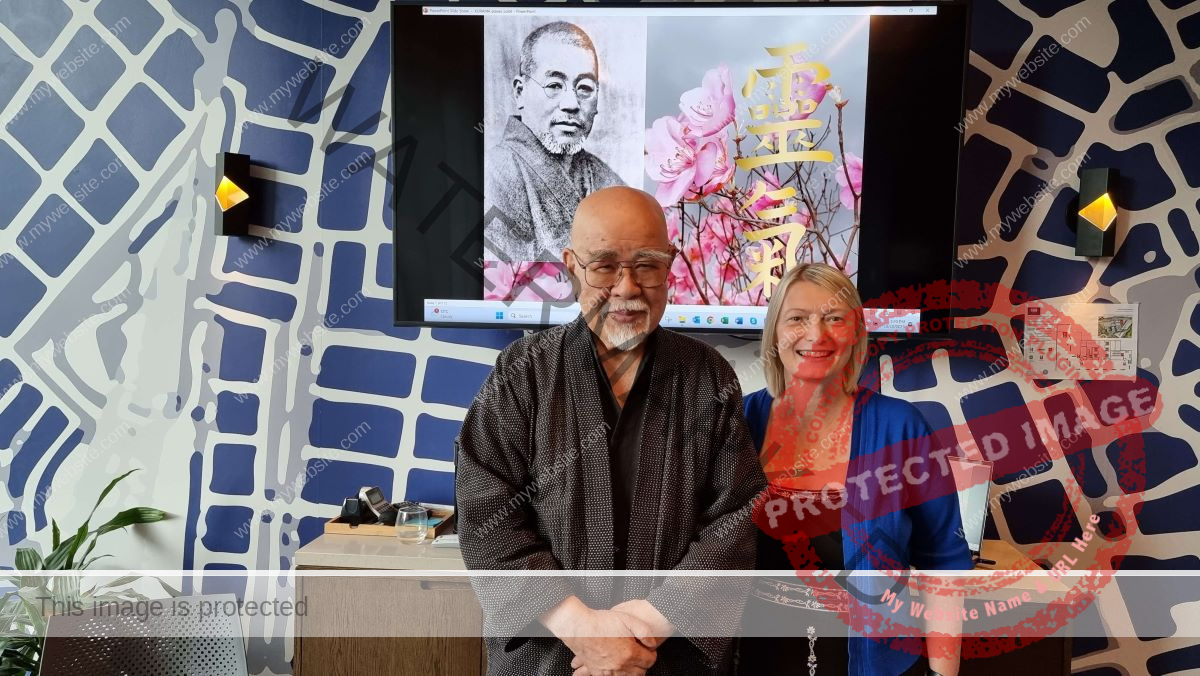 Hyakuten Inamoto and Diana Fels Melbourne Reiki True Self Enlightenment